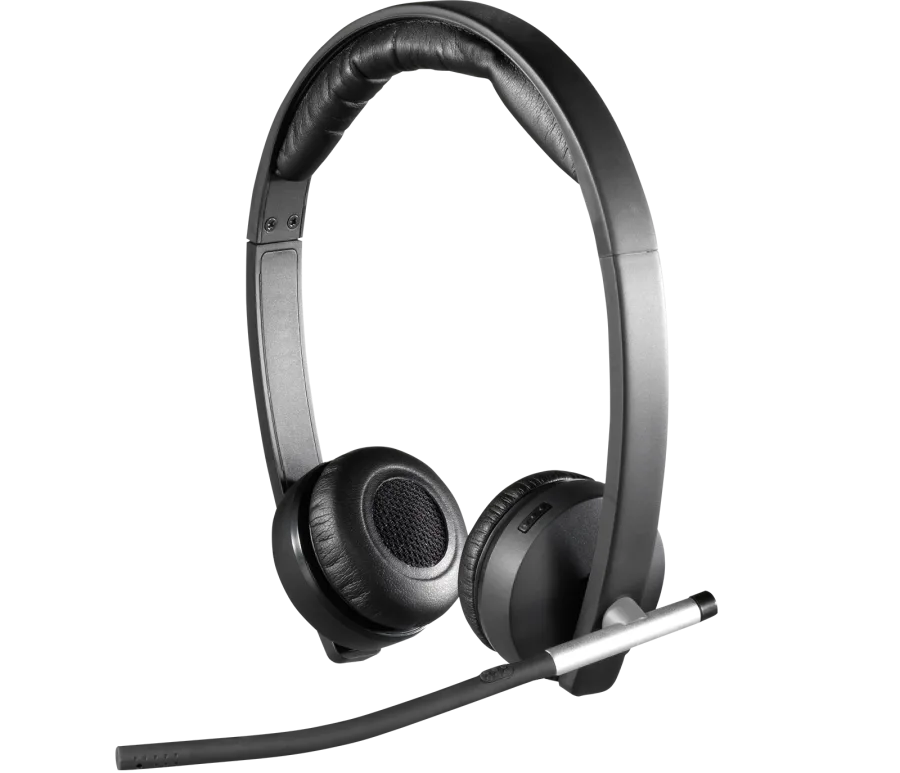 span Vanaf daar Twee graden Logitech H820e Dual Headset | ConferencingWorks.com