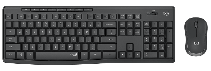 TECLADO+RATÓN LOGITECH MK295 SILENT WIRELESS COMBO